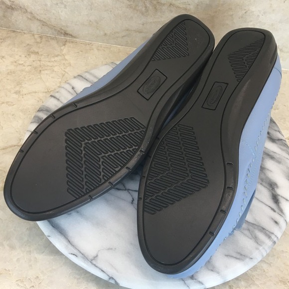 Dr. Scholl's Blue Leather Loafer with Fringe and Tassels Men's Size 11M - Picture 11 of 11